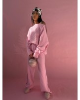 SWETERKOWY KOMPLET ▪️SPRING RÓŻOWY