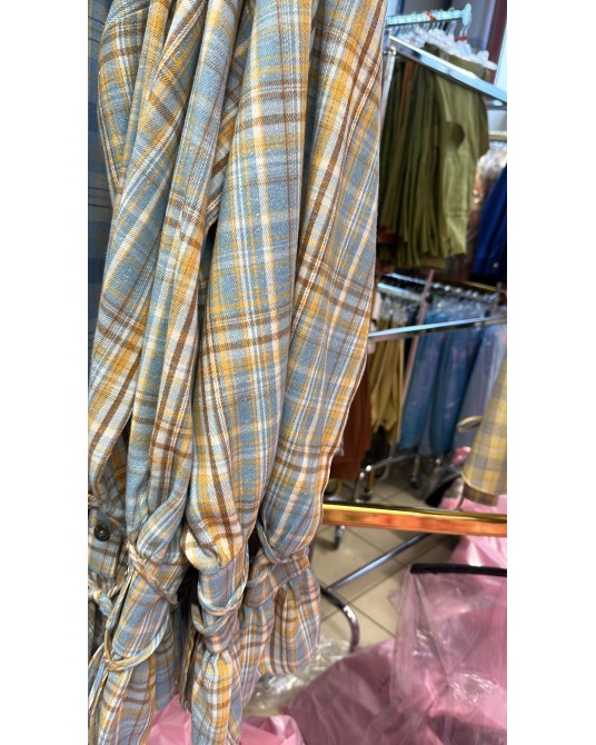 KOSZULA W KRATĘ SPRING ▪️Mięta