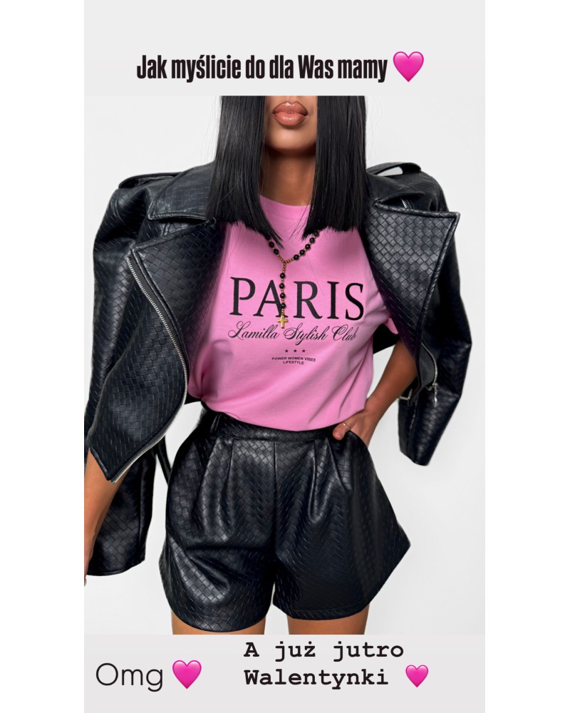 SKÓRZANA RAMONESKA ▪️CZARNA