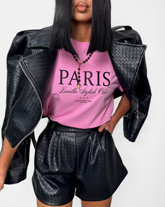 SKÓRZANA RAMONESKA ▪️CZARNA