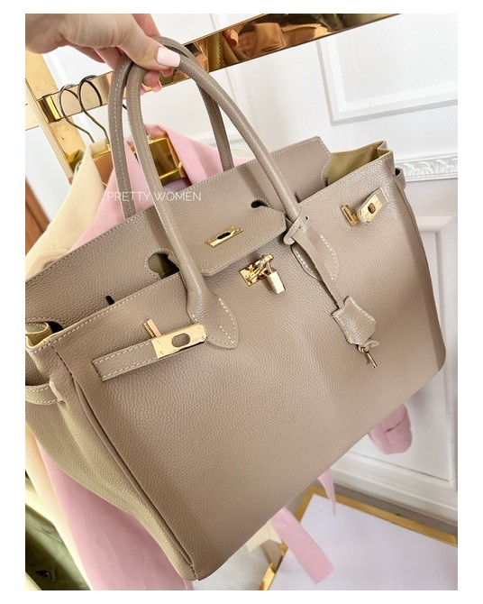 SKÓRZANA TOREBKA BIRKIN STYL ▪️Taupe LIMITED