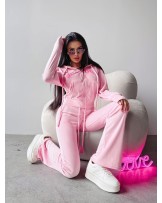 KOMPLET WELUR ▪️różowy