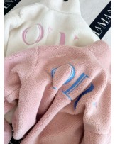 KURTKA BARANEK. z wełną ▪️pudrowa NEW