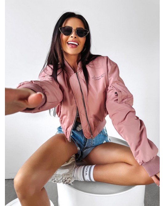 Kurtka Wiosenna  CARLENE ▪️różowa