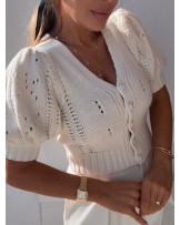 STYLOWY SWETEREK ROSE ▪️ECRU