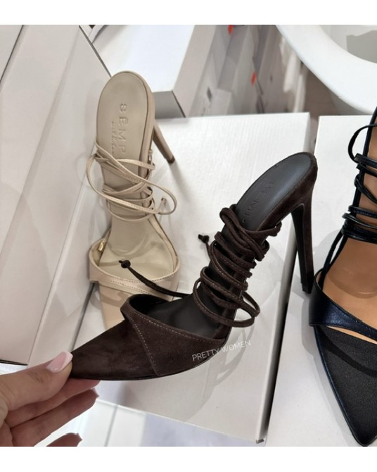 SKÓRZANE SANDAŁY PIASKOWE ▪️