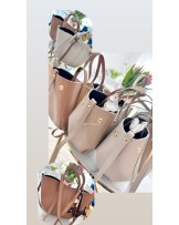 SKÓRZANA TOREBKA MID  ▪️Beżowa