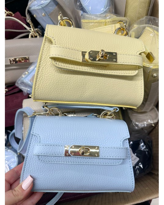 SKÓRZANA MAŁA TOREBKA ▪️KOLORY