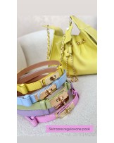 SKÓRZANA TOREBKA CHANELKA ▪️yellow