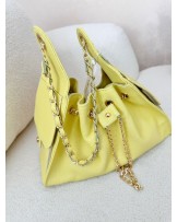 SKÓRZANA TOREBKA CHANELKA ▪️yellow