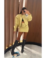 SKÓRZANA MINI PASKI ▪️limonka