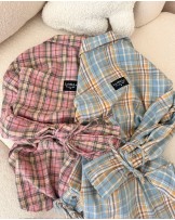 KOSZULA W KRATĘ SPRING ▪️BLUE