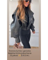 STYLOWA KURTKA LOVLEY ▪️CZARNA
