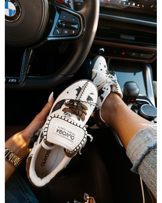 BUTY SNAKRESY zwierzęcy wzór ▪️