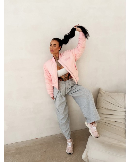 PUDROWA KURTKA SPRING BOMBERKA