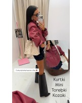STYLOWA KURTKA SZMINKA  SKÓRZANA ▪️