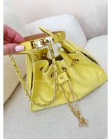 SKÓRZANA TOREBKA CHANELKA ▪️yellow