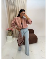 SPODNIE DZWONY JASNY JEANS ▪️