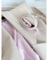 MARYNARKA ELLIE  Z RÓŻA ▪️Beżowo różowa 