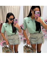 JEANSOWA SPÓDNICA KIESZENIE ▪️DENIM