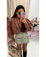 JEANSOWA SPÓDNICA KIESZENIE ▪️DENIM