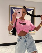 T▪️Shirt koszulka LA MILLA z złotym