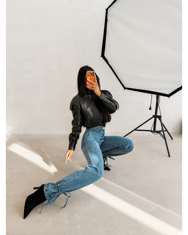 JEANSY Z WIAZANIEM ▪️