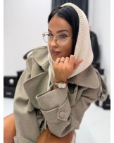 STYLOWY WEŁNIANY PŁASZCZ ▪️beżowy