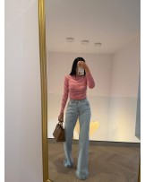 SPODNIE DZWONY JASNY JEANS ▪️