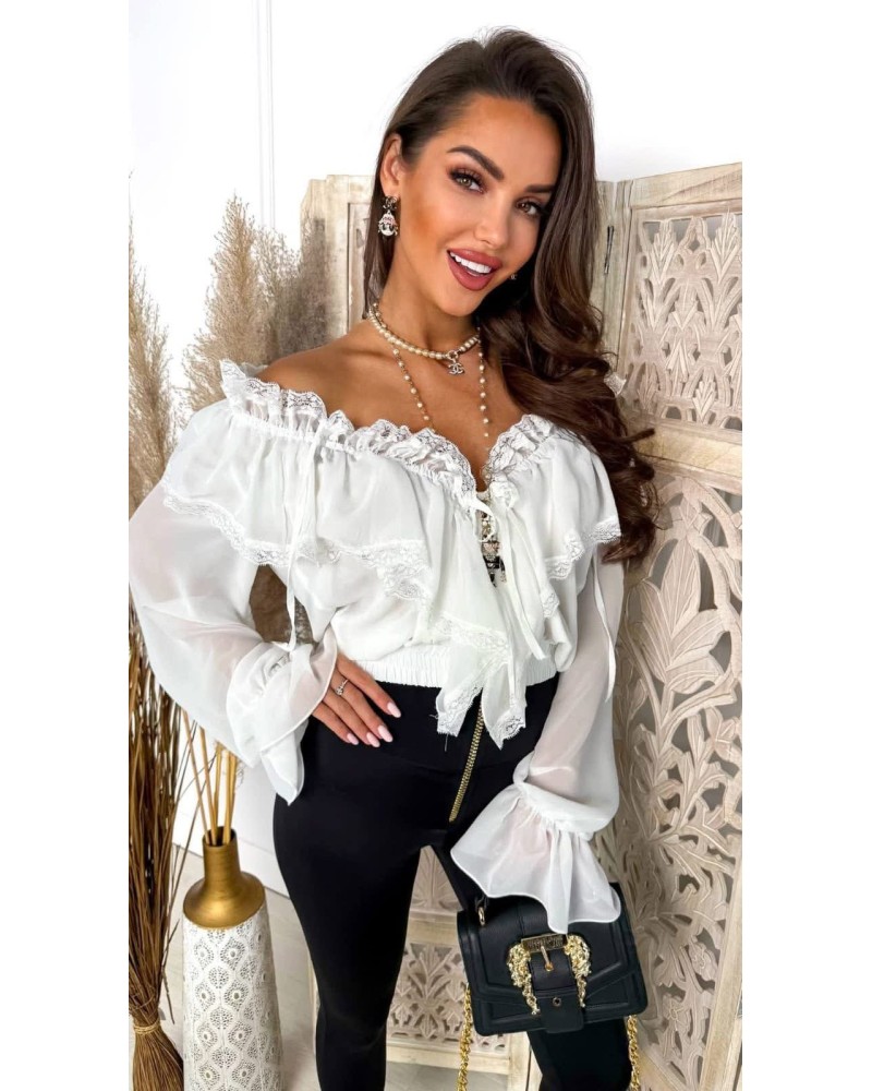 SZYFONOWA BLUZKA KOSZULA ▪️