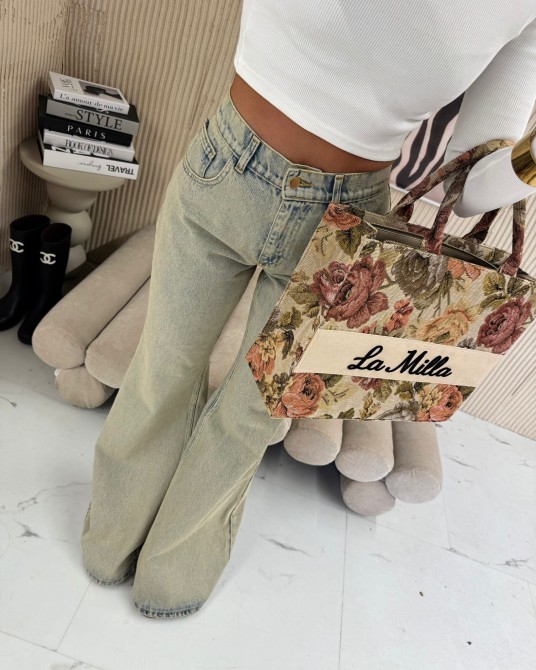 SPODNIE DZWONY  JEANS ▪️