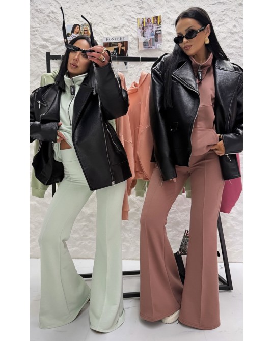 KURTKA CZARNA RAMONESKA DŁUŻSZA ▪️