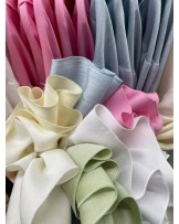 KOSZULA MIA matcha▪️falbany wiązana