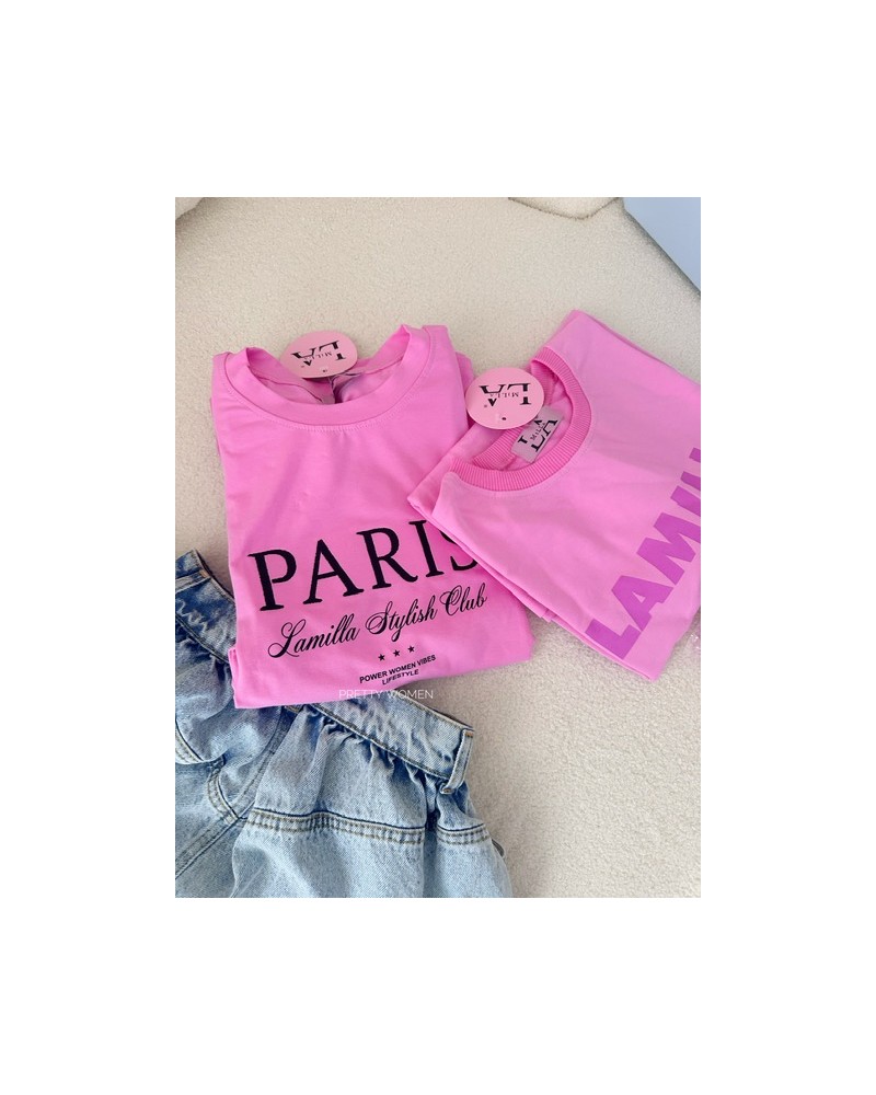 KOSZULKA RÓŻOWA z różem  ▪️