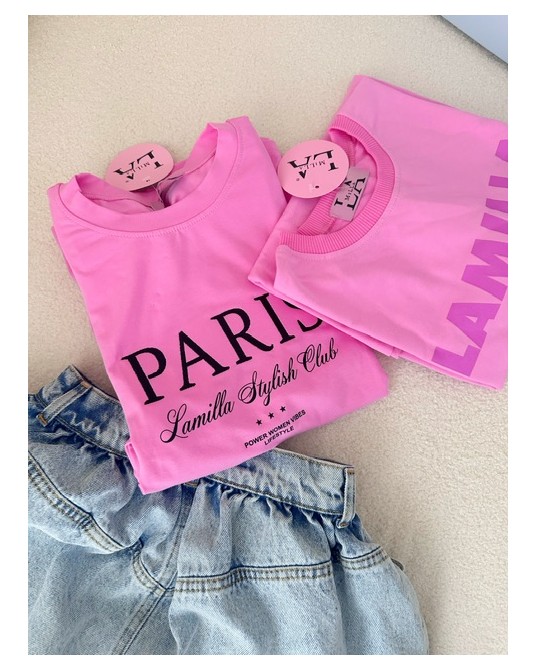 KOSZULKA RÓŻOWA z różem  ▪️