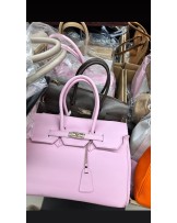 TOREBKA RÓŻOWA  ▪️kuferek SKÓRA PREMIUM BAG