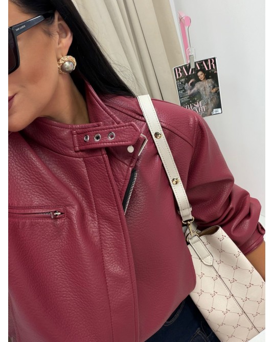 STYLOWA KURTKA SZMINKA  SKÓRZANA ▪️