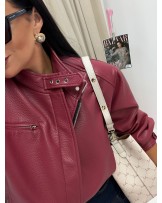 STYLOWA KURTKA SZMINKA  SKÓRZANA ▪️
