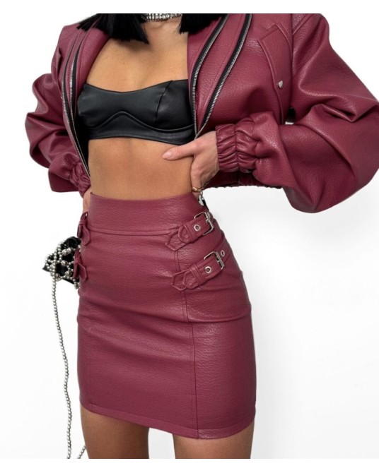 SPÓDNICA SZMINKA ▪️skórzana