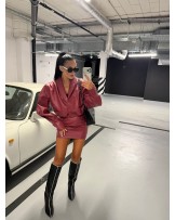 SPÓDNICA SZMINKA ▪️skórzana