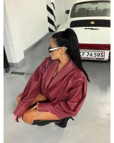 SPÓDNICA SZMINKA ▪️skórzana