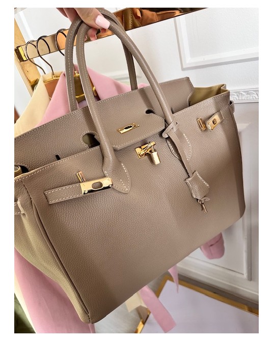 SKÓRZANA TOREBKA BIRKIN STYL ▪️Taupe LIMITED