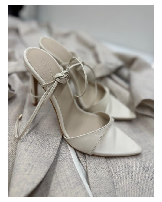 SKÓRZANE SANDAŁY JASNY BEZ  ▪️