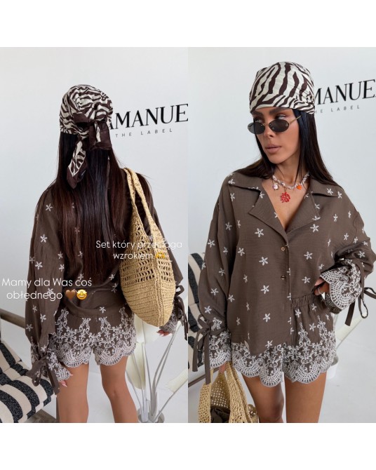 KOMPLET DEL MAR ▪️Luxury CZEKOLADA