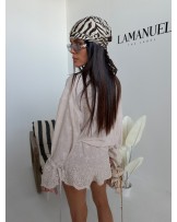 KOMPLET DEL MAR ▪️Luxury beżowy