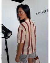 T▪️shirt AMIGA POLO kakao