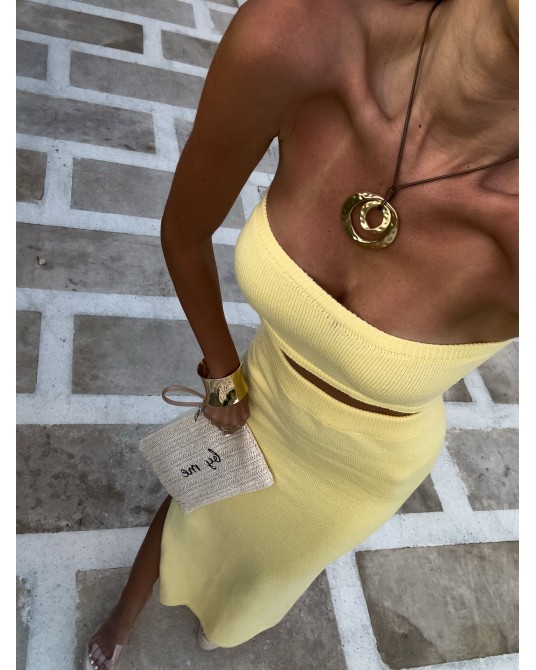 KOMPLET MEDUZA SUMMER ▪️żółty