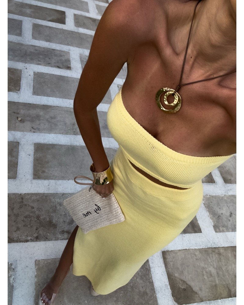 KOMPLET MEDUZA SUMMER ▪️żółty