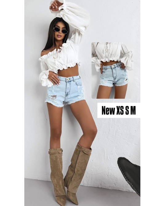 HiSZPANKA SUMMER ▪️muślin Biała