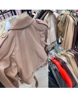 SKÓRZANA KURTKA 100 % leather beżowa ▪️